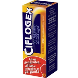 BENZIDAMINA SPRAY 30ML- CIFLOGEX SABOR MEL